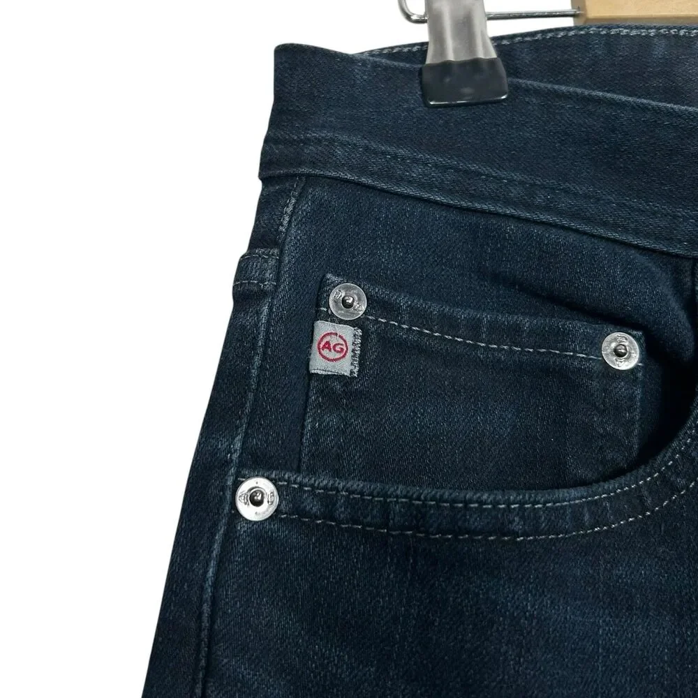 AG Adriano Goldschmied Dylan Jeans Mens 31 Blue Slim Denim 360 Dark Wash NWT